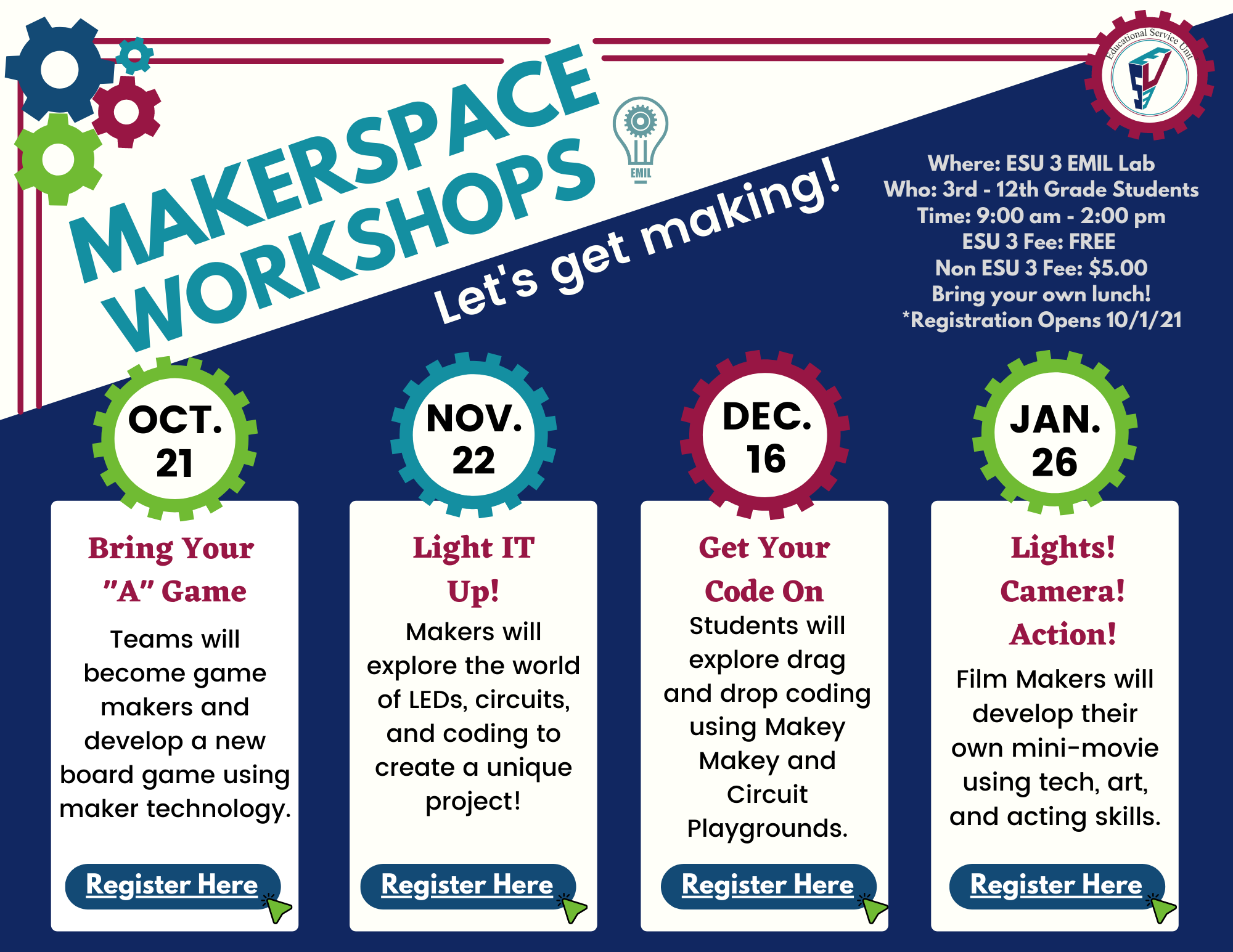 Makerspace Workshops